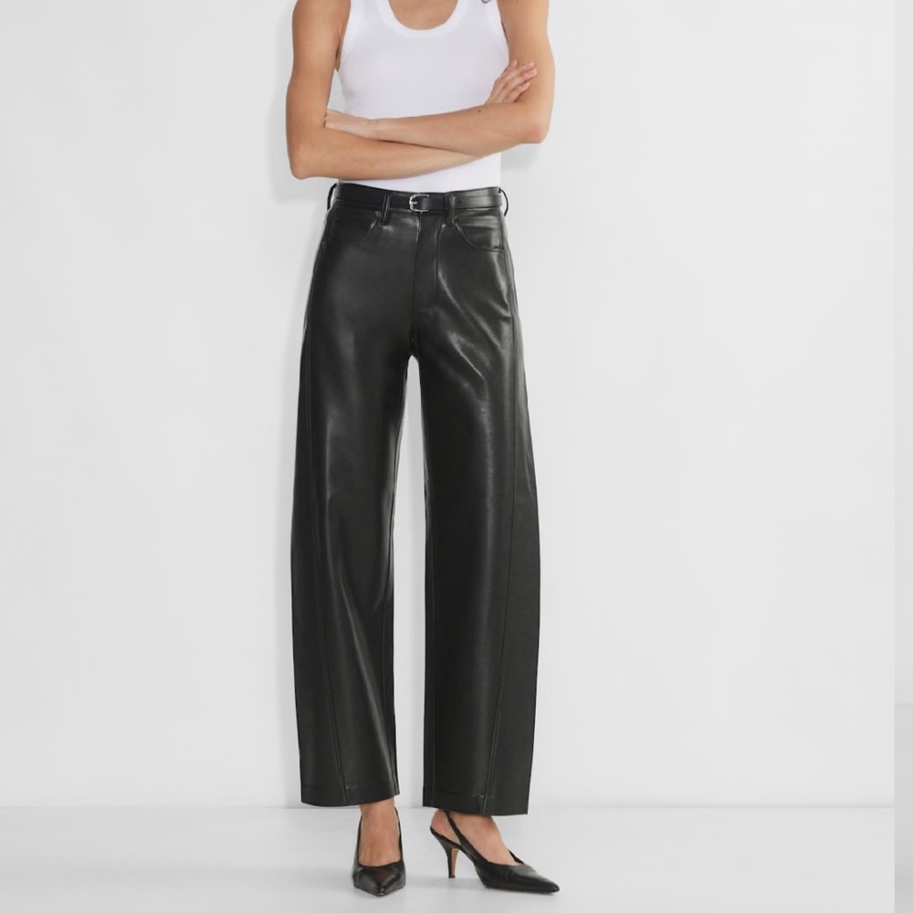 ARITZIA BABATON Faux Leather Pants